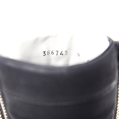 Gucci Calfskin Mens High Top Sneakers 9 White 9 of 11