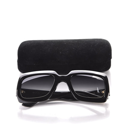 Gucci Acetate Square Frame Sunglasses GG0053S Black 7 of 7