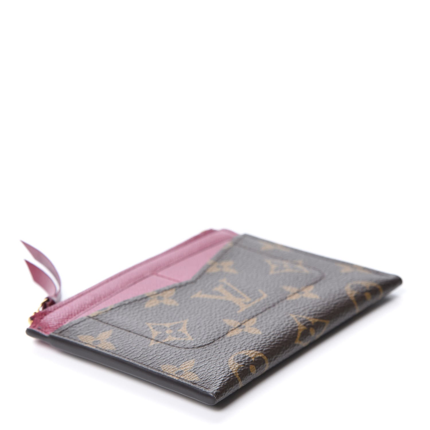 Louis Vuitton Monogram Zipped Card Holder Fuchsia 3 of 7