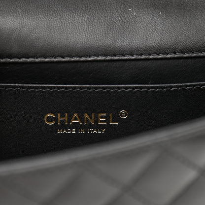 Chanel Lambskin Quilted Fantasy Pearl Flap Black 5 of 11