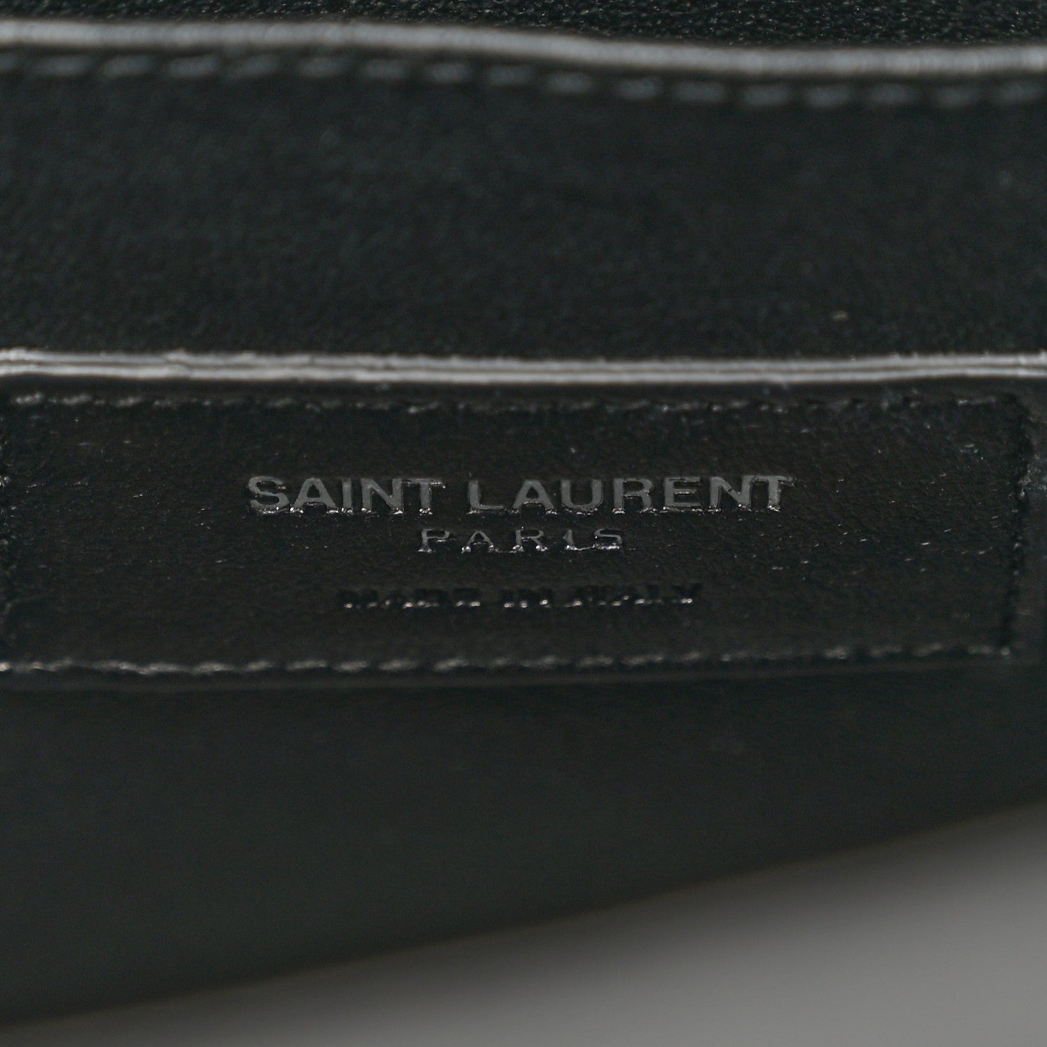 Saint Laurent Calfskin Crocodile Embossed Baby Sac De Jour Carryall Black 6 of 10