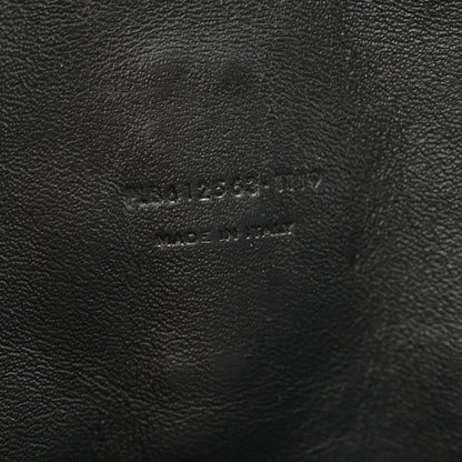 Saint Laurent Raffia Canvas Monogram Mini Lou Camera Bag Beige Black 7 of 13