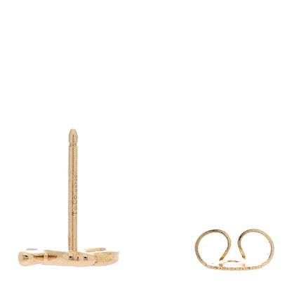 Tiffany 18K Yellow Gold Paloma's Graffiti Love and Kisses Single Earring 2 of 3
