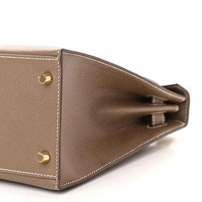Hermes Epsom Kelly Sellier 28 Etoupe 10 of 11