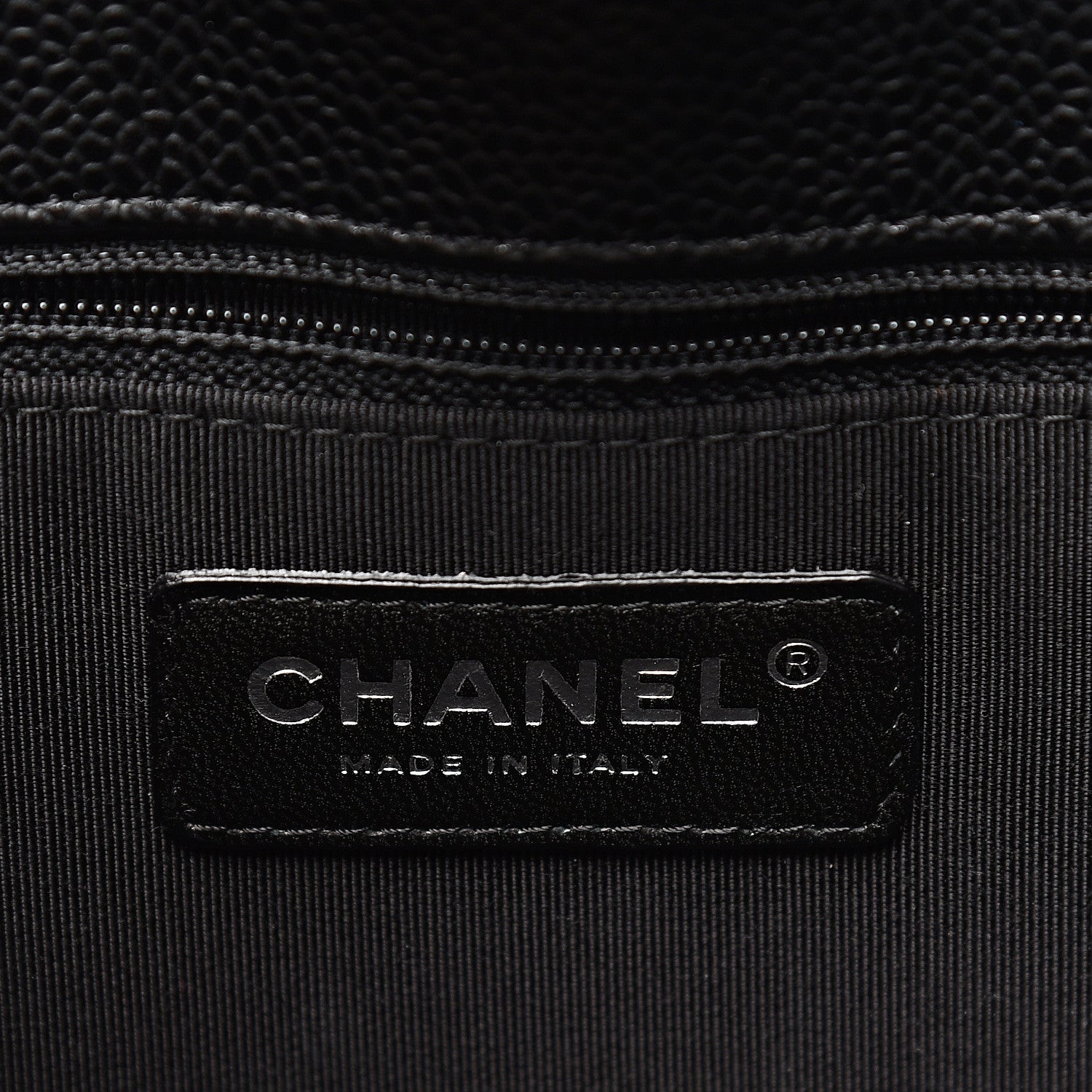 Chanel Caviar Quilted Petit Shopping Tote PST Black 5 of 10