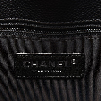 Chanel Caviar Quilted Petit Shopping Tote PST Black 5 of 10