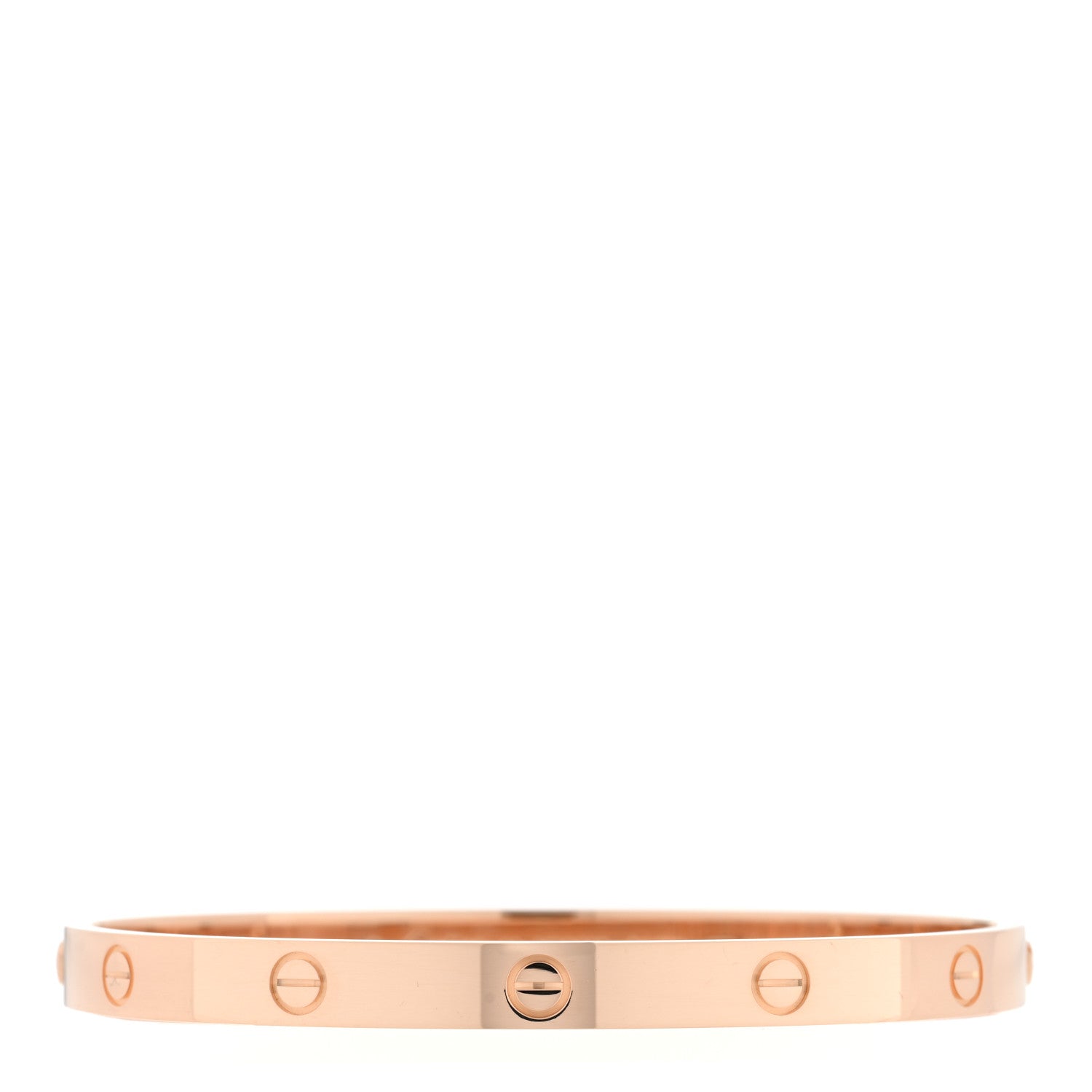 Cartier 18K Pink Gold LOVE Bracelet 20 1 of 5