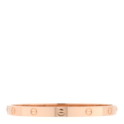 Cartier 18K Pink Gold LOVE Bracelet 20 1 of 5