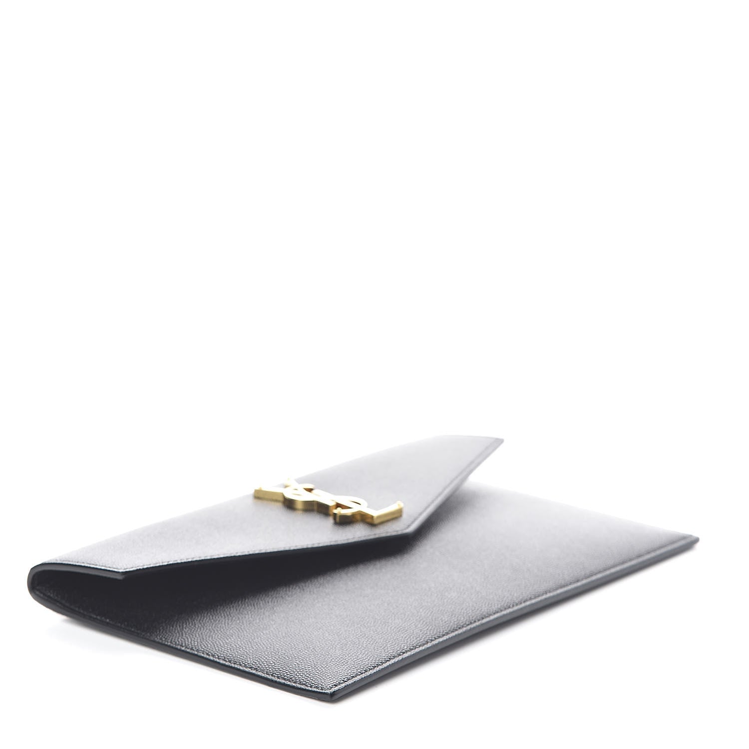 Saint Laurent Grain De Poudre Uptown Pouch Black 4 of 7
