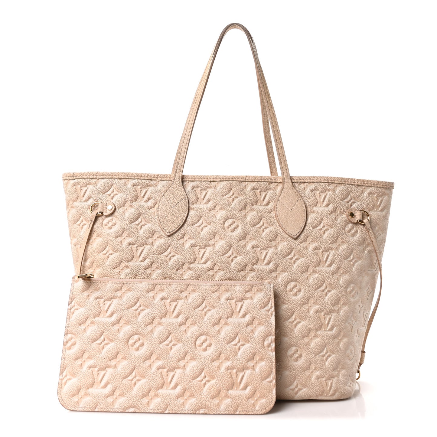 Empreinte Monogram Summer Stardust Neverfull MM Beige Clair
