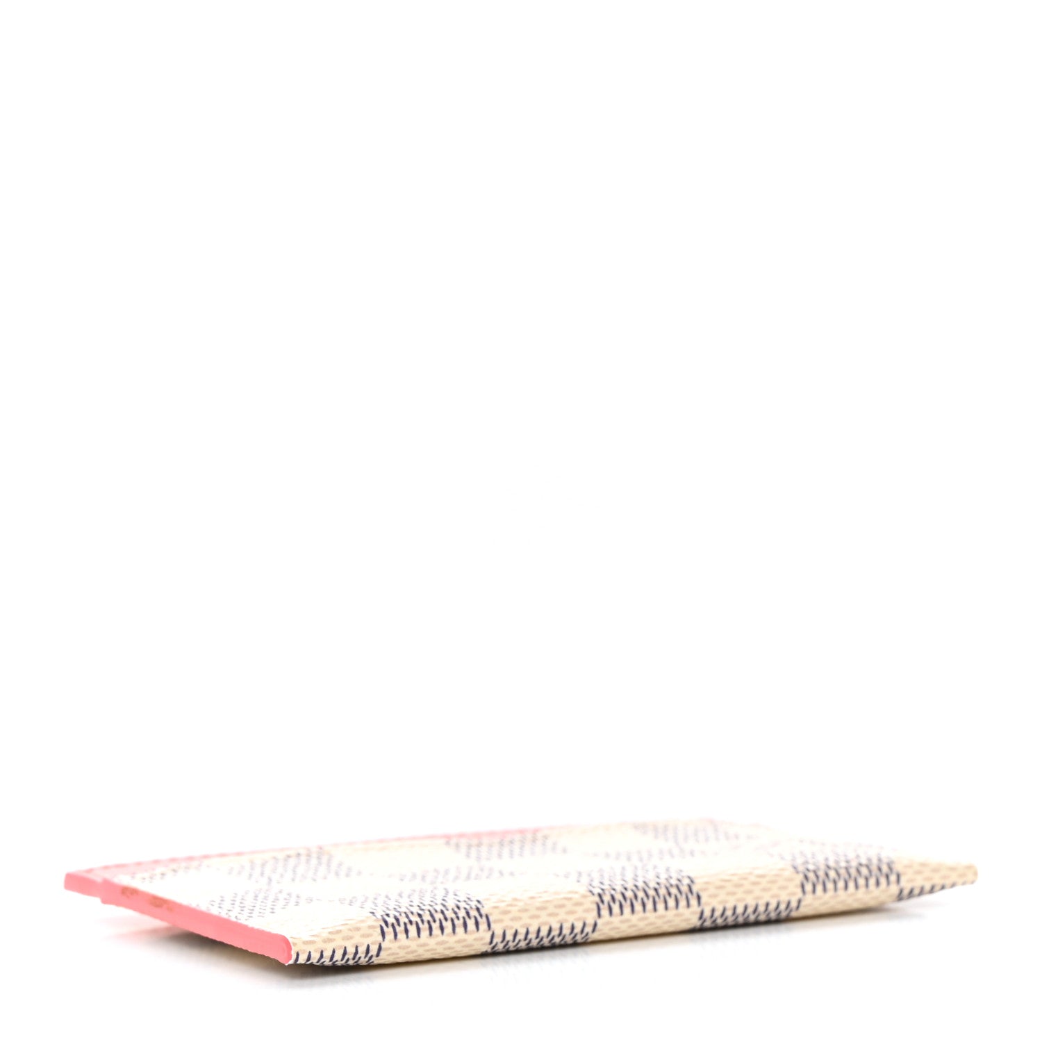 Louis Vuitton Damier Azur Daily Card Holder Rose Papaye 4 of 7