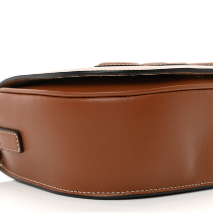 Celine Smooth Calfskin Cuir Triomphe Folco Crossbody Bag Tan 10 of 11