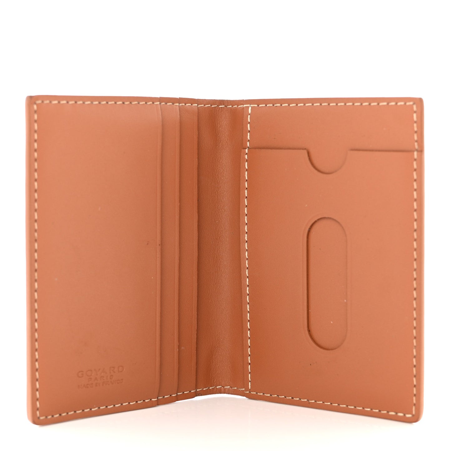 Goyardine Saint Marc Card Holder Black Gold