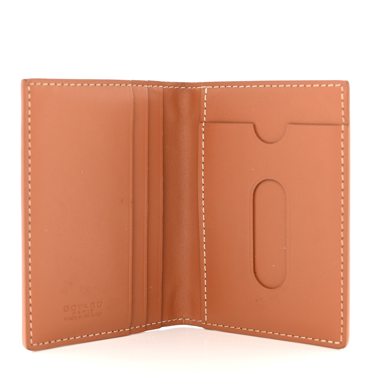 Goyard Goyardine Saint Marc Card Holder Black Gold 5 of 9