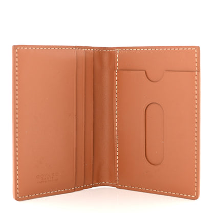 Goyard Goyardine Saint Marc Card Holder Black Gold 5 of 9
