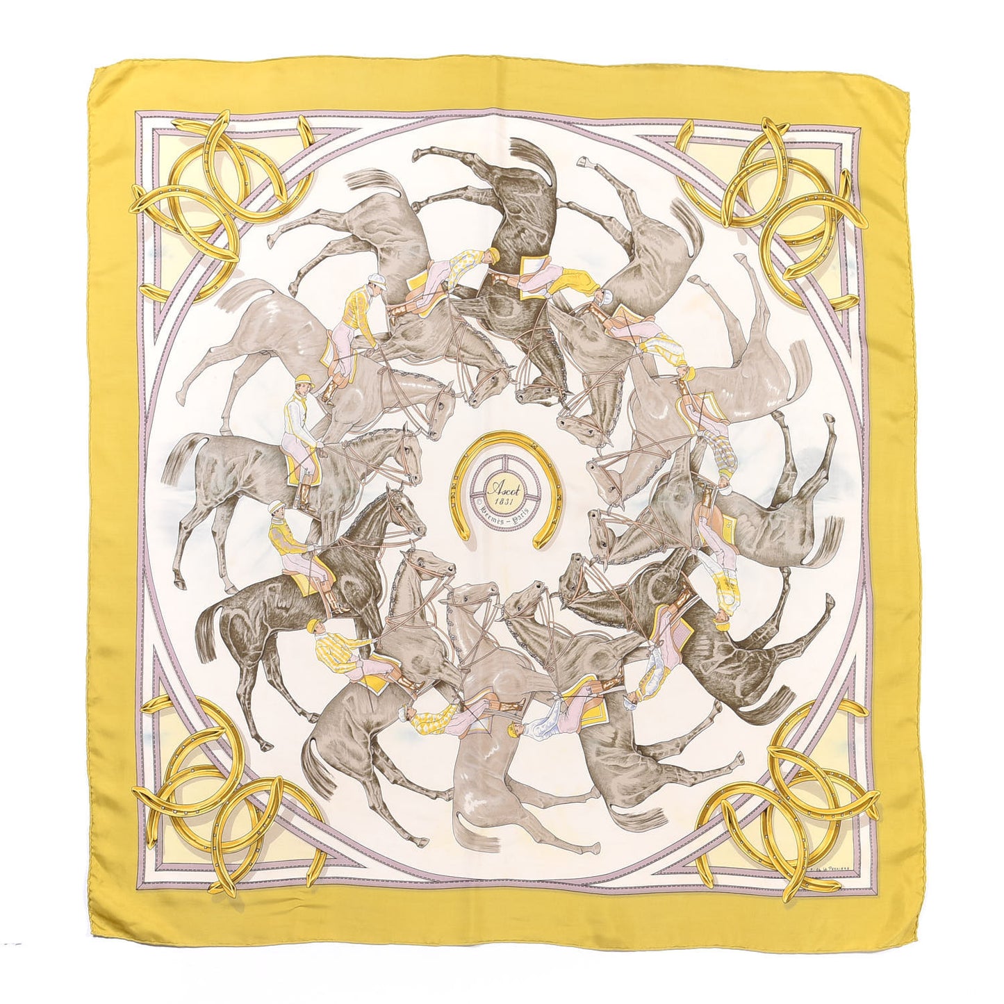 Silk La Ronde Des Jockeys Scarf 90