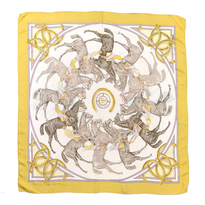Hermes Silk La Ronde Des Jockeys Scarf 90 1 of 4