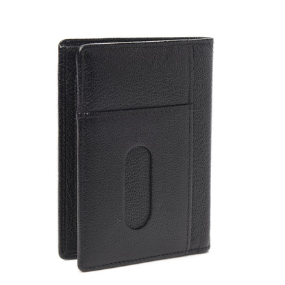 Chanel Goatskin CC Card Holder Flap Black 2 of 7