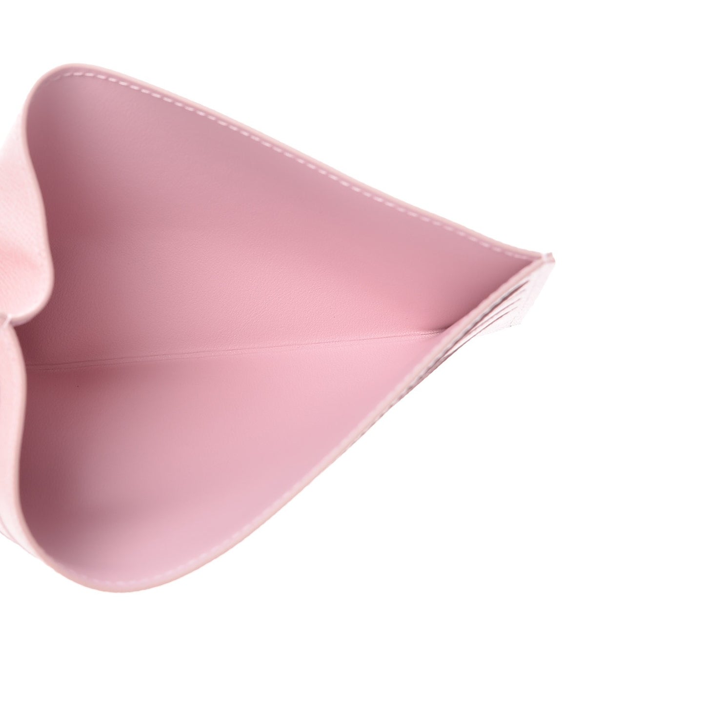 Calfskin Felicie Card Holder Insert Rose Ballerine