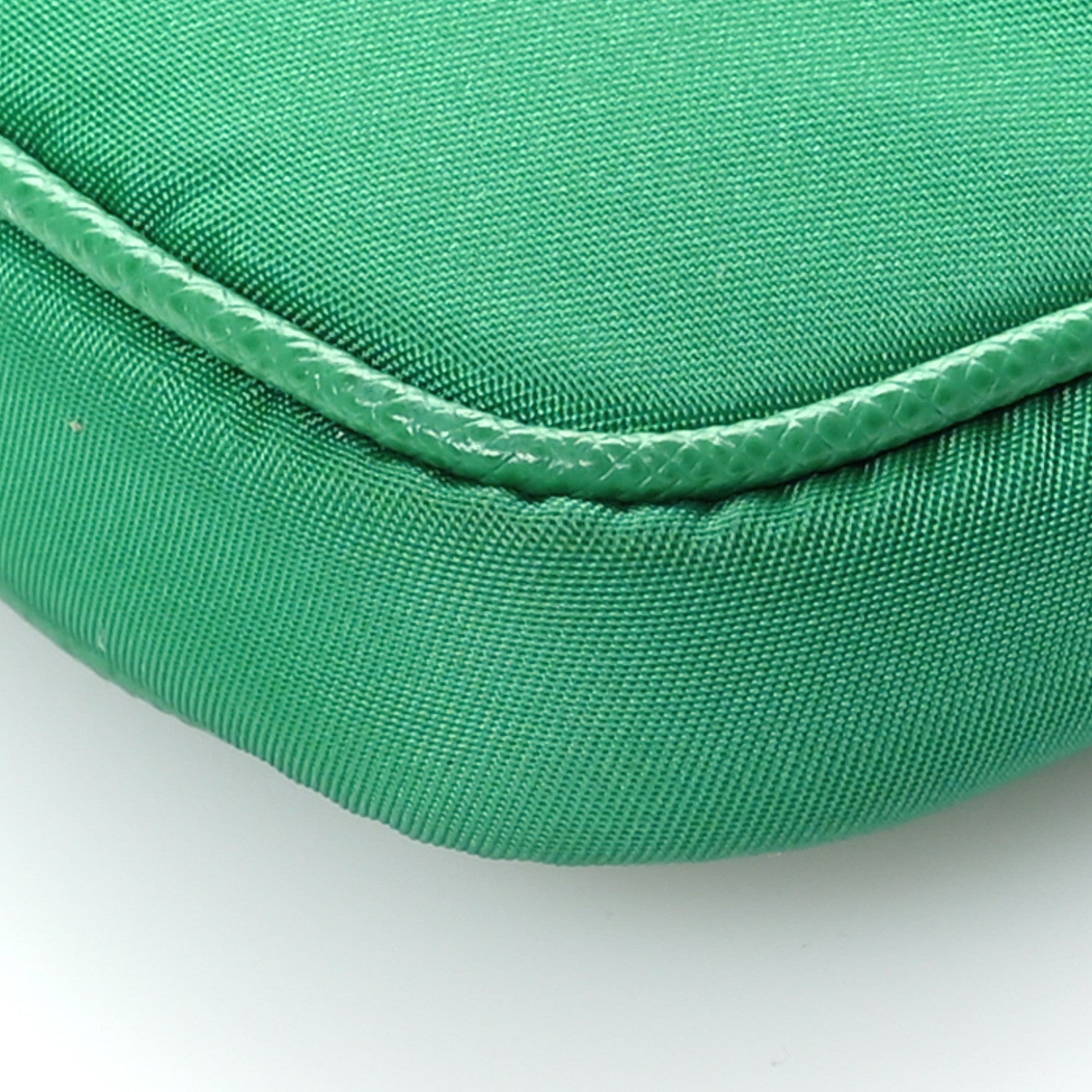Prada Tessuto Nylon Phone Case Crossbody Bag Menta 9 of 10