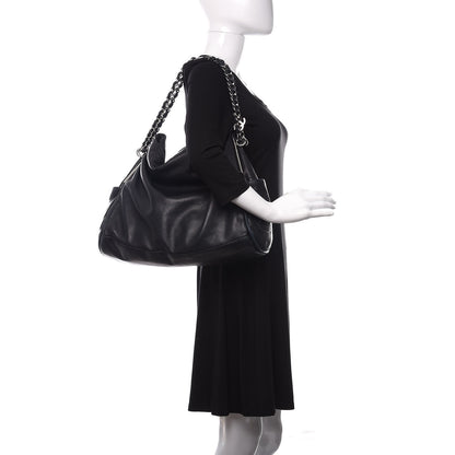 Chanel Lambskin Large Ultimate Soft Tote Black 2 of 16