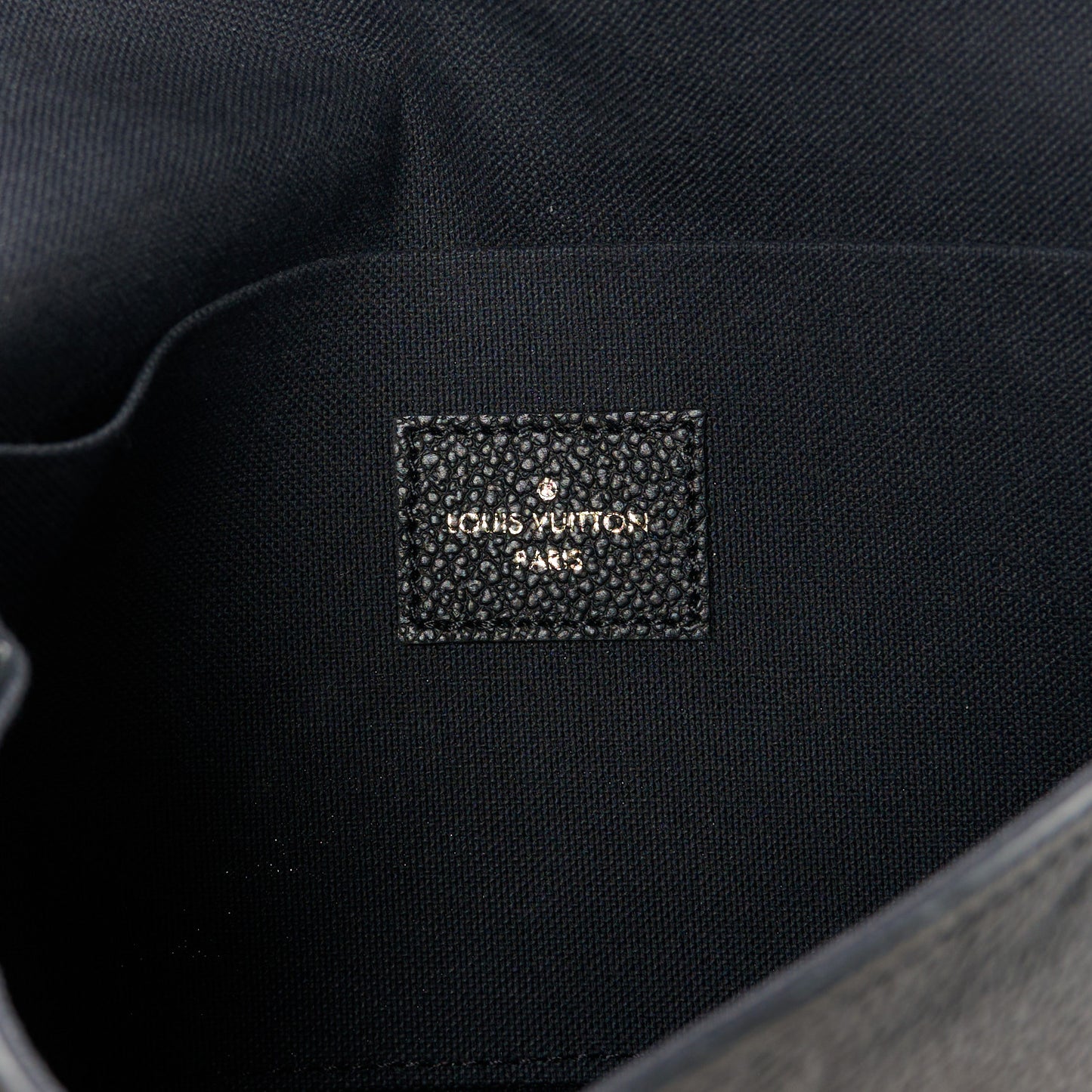 Empreinte Pochette Felicie Chain Wallet Black