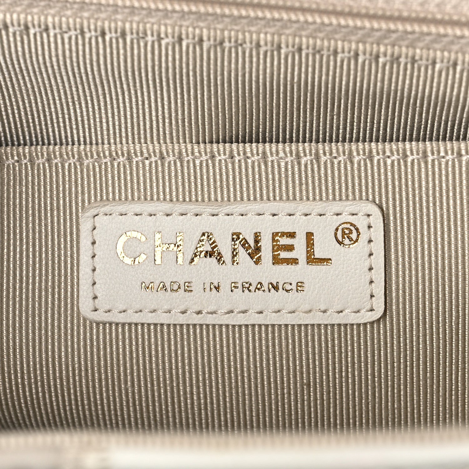 Chanel Tweed Patchwork Jumbo Single Flap White 6 of 9
