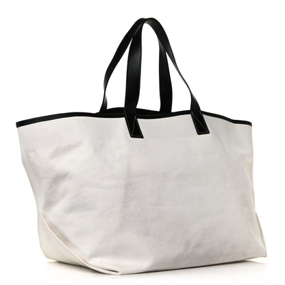 Celine Textile Medium Made In Tote Black White 4 of 19