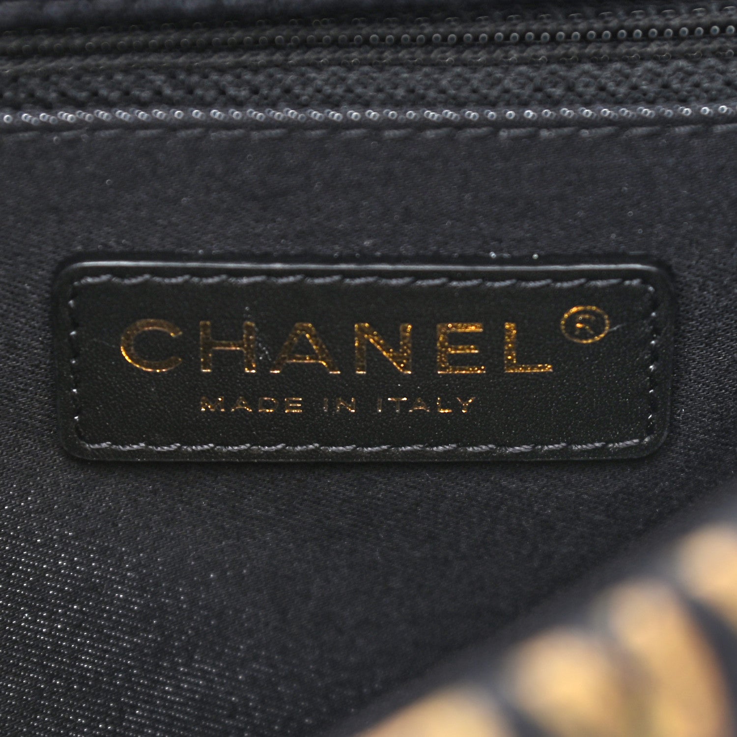 Chanel Denim Quilted Denim Mood Large Flap Black Multicolor 5 of 11