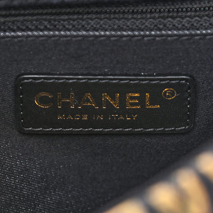 Chanel Denim Quilted Denim Mood Large Flap Black Multicolor 5 of 11