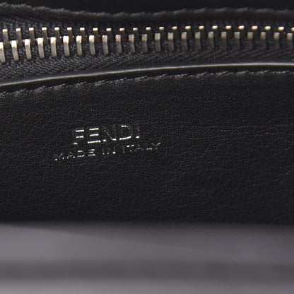 Fendi Vitello Baltico Dolce DotCom Satchel Black 5 of 10