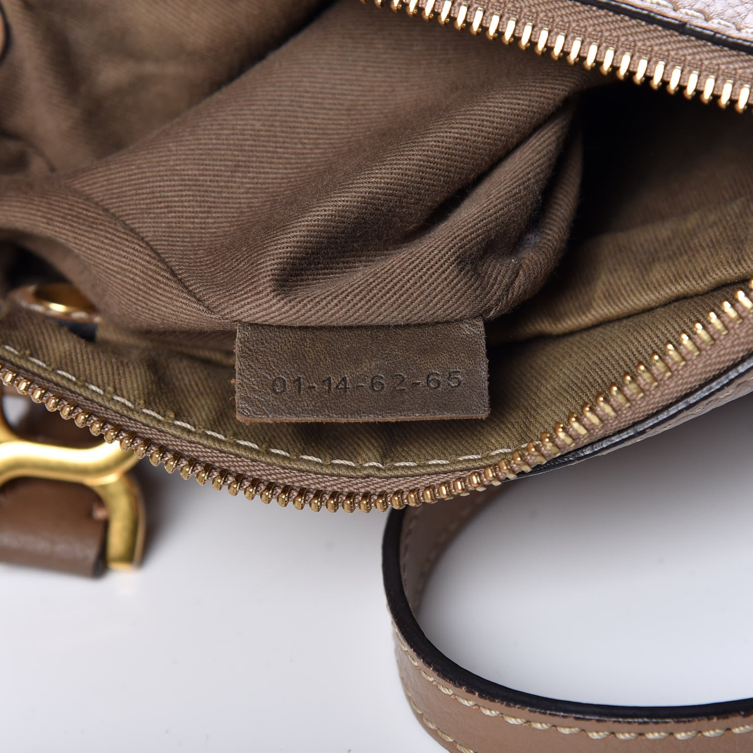 Chloe Calfskin Baby Marcie Satchel Nut 7 of 13