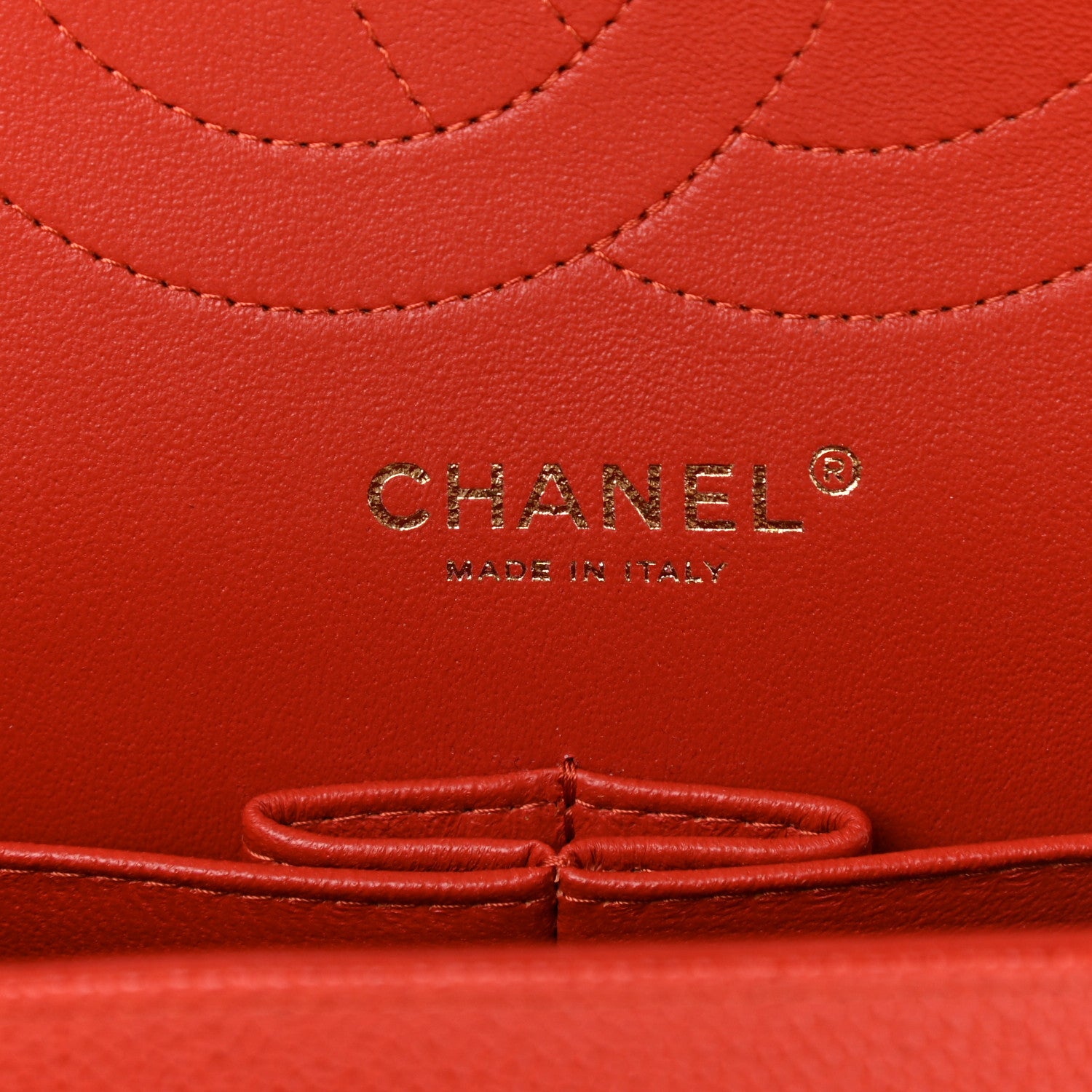 Chanel Caviar Quilted Jumbo Double Flap Red 6 of 10