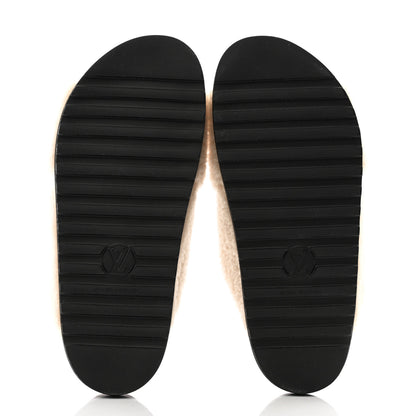 Louis Vuitton Shearling Paseo Flat Comfort Mule 37 Brown 5 of 8