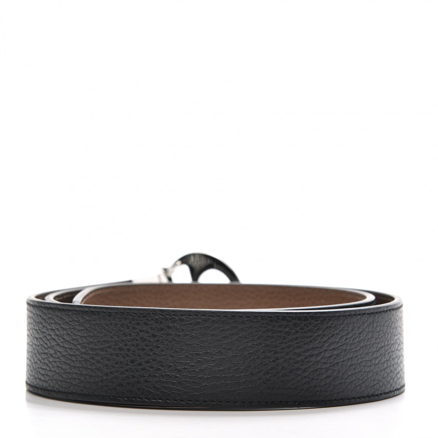 Calfskin 1973 Reversible Belt 105 42 Black Brown