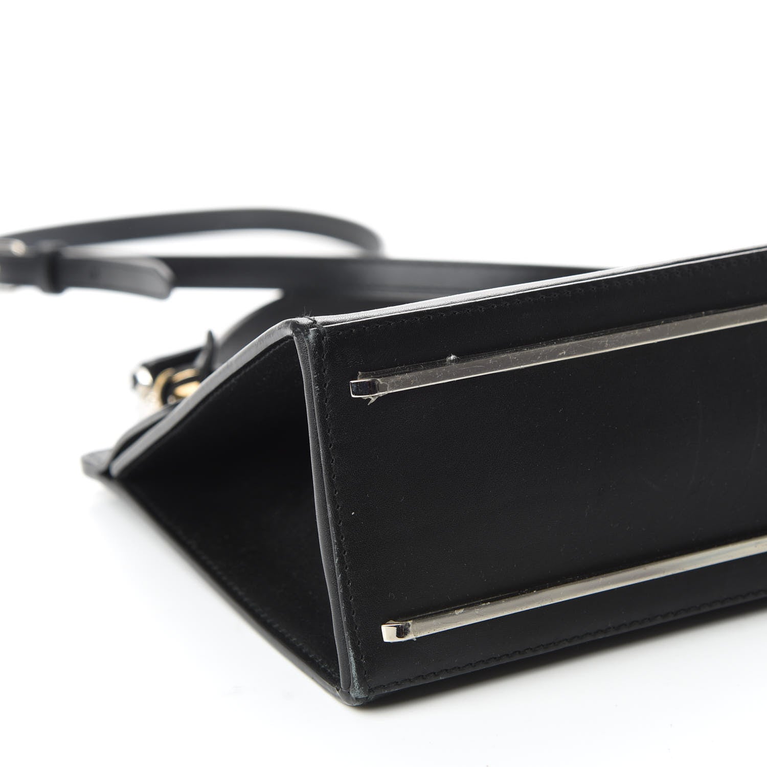 Balenciaga Calfskin Le Dix Cartable S Bag Black 5 of 9