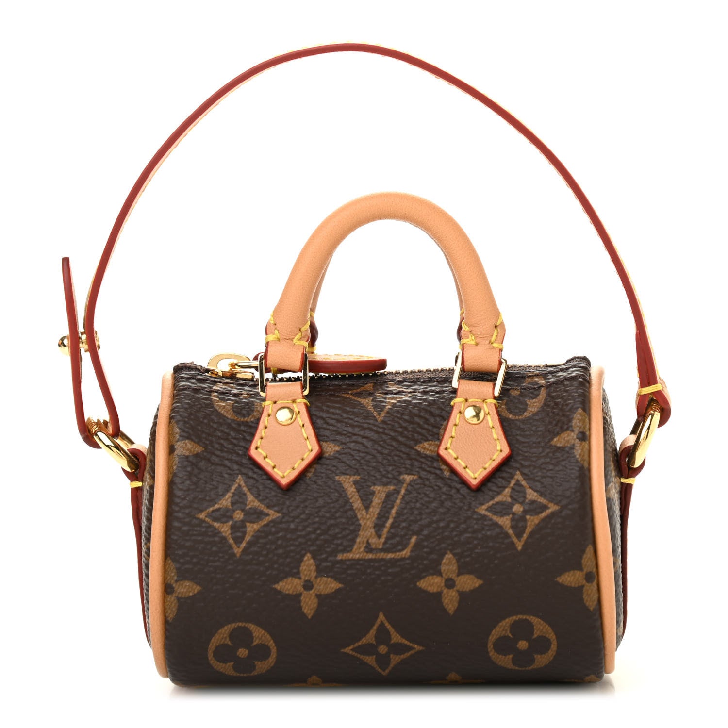 Louis Vuitton Monogram Micro Speedy Bag Charm 1 of 8