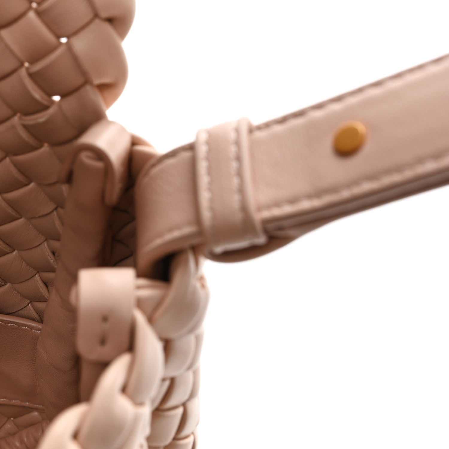 Bottega Veneta Nappa Intreccio Mini Cobble Shoulder Bag Lotus 6 of 10