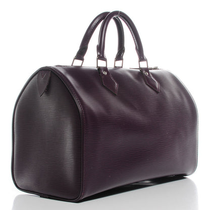 Louis Vuitton Epi Speedy 30 Cassis 3 of 8