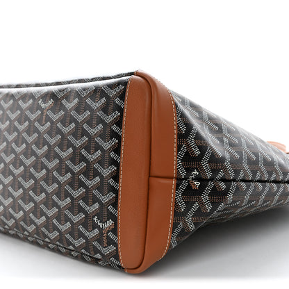 Goyard Goyardine Artois MM Black Gold 10 of 14