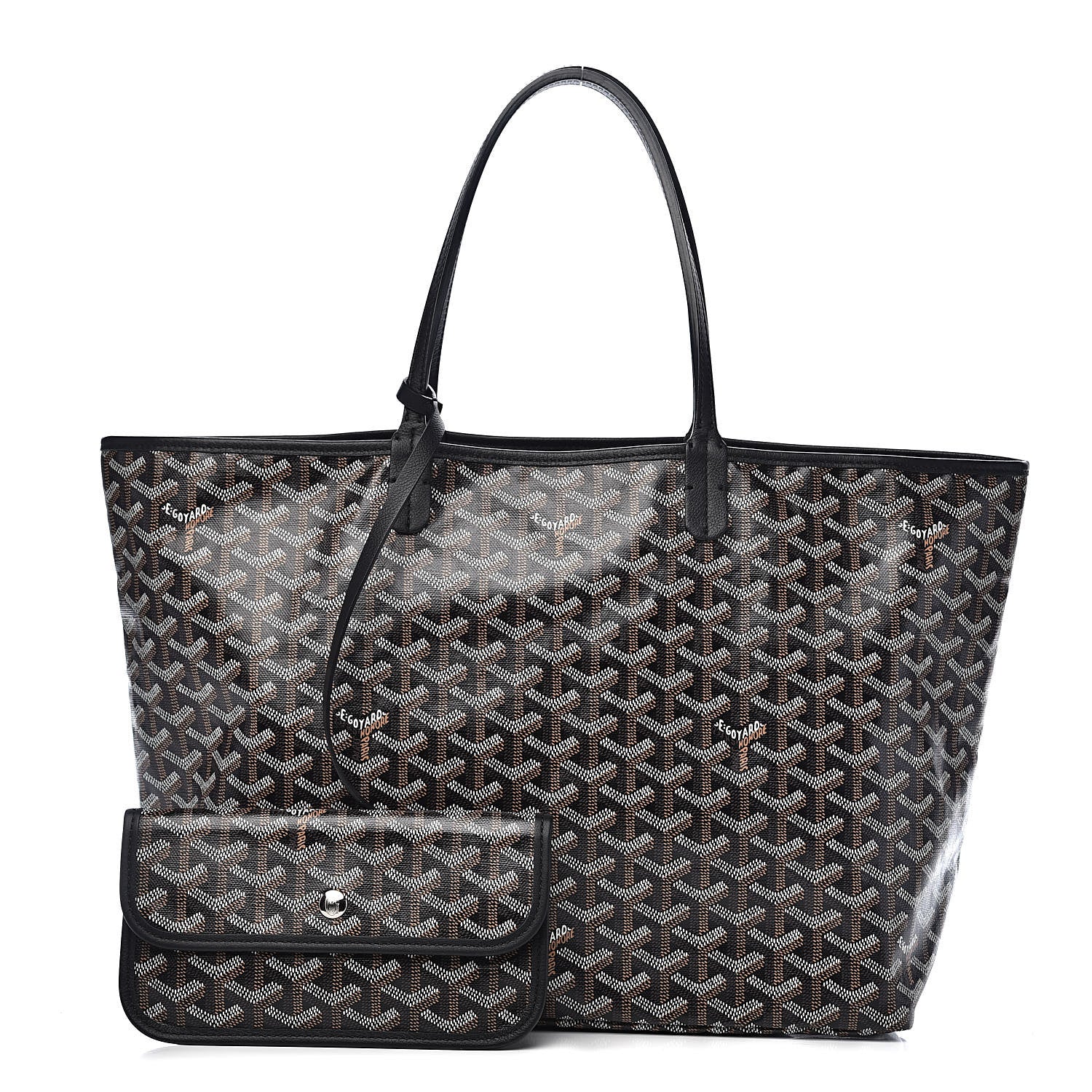 Goyard Goyardine Saint Louis PM Black 1 of 11