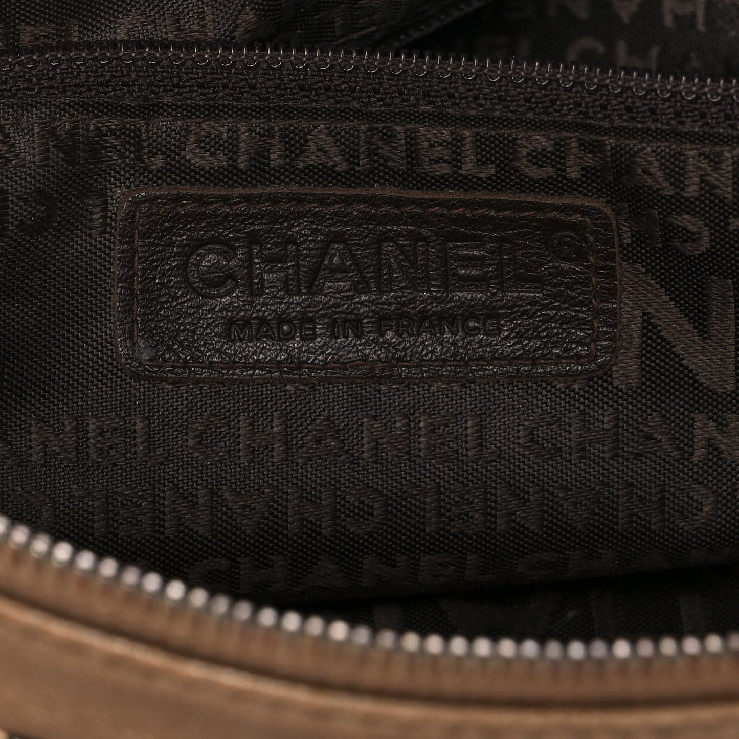 Metallic Lambskin Triple Chain Hobo Gold