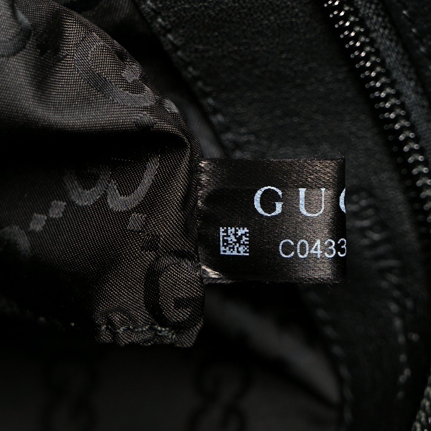 Nylon Logo Tote Black