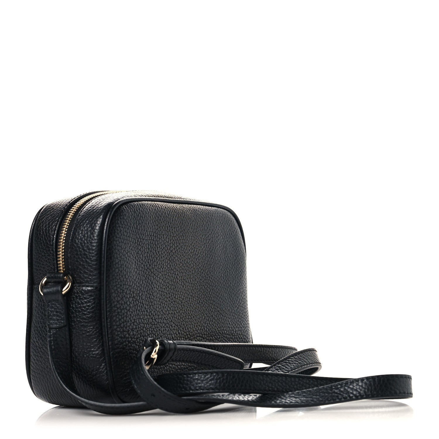 Gucci Pebbled Calfskin Small Soho Disco Bag Black 3 of 10