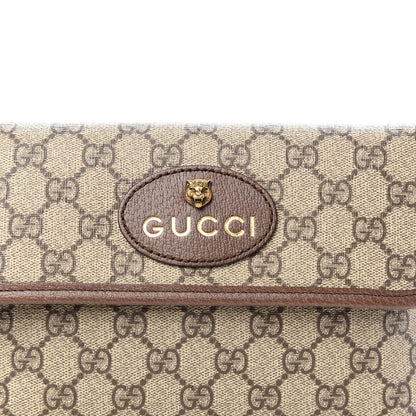 Gucci GG Supreme Monogram Neo Vintage Web Belt Bag Brown 10 of 11