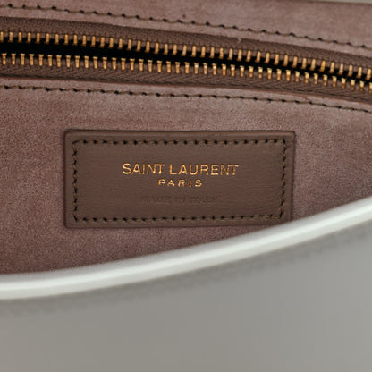 Saint Laurent Smooth Calfskin Le 5 A 7 Hobo Blanc Vintage 6 of 9