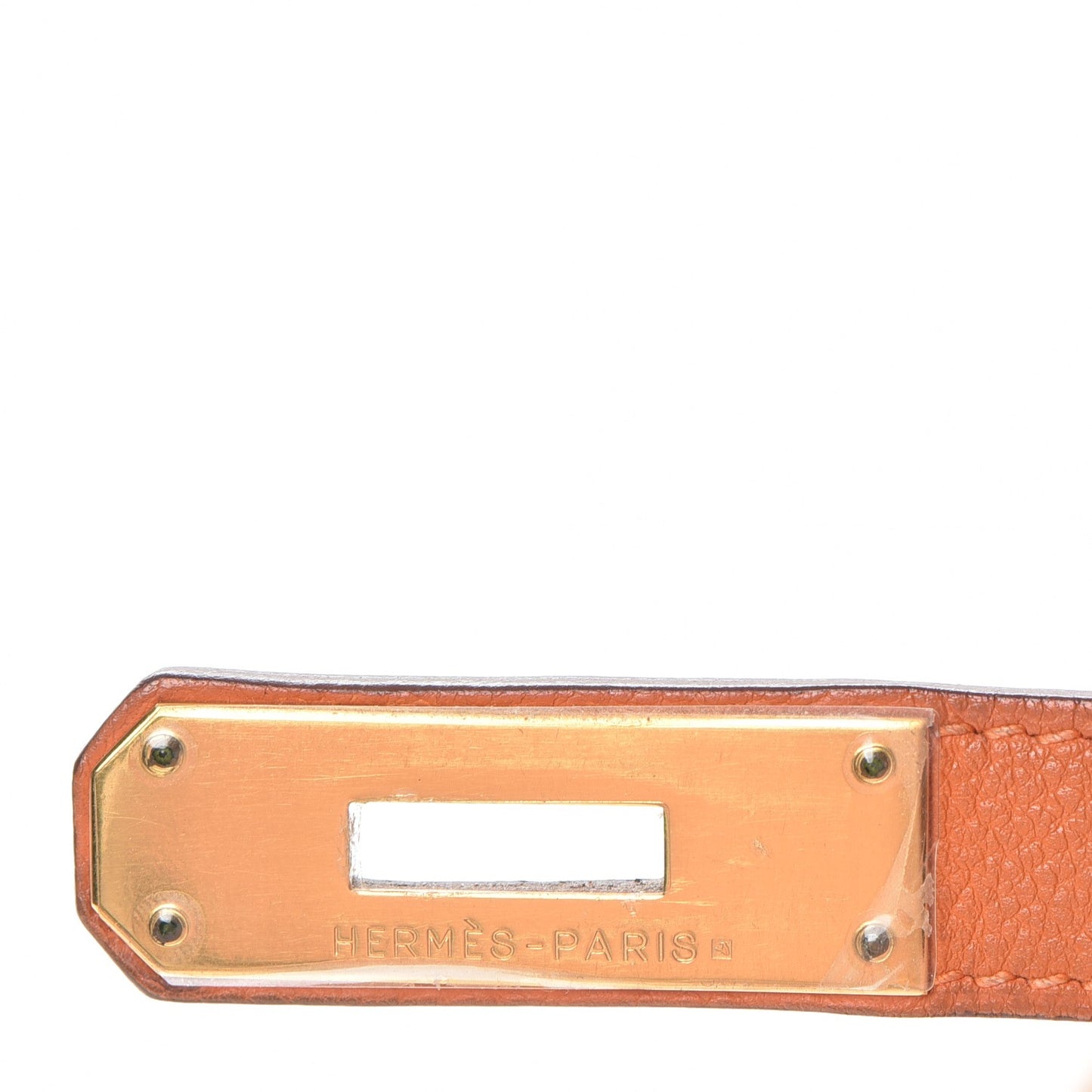 Togo Vibrato Birkin 35 Orange
