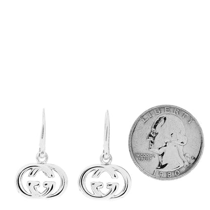 Gucci Sterling Silver Britt Drop Earrings 2 of 4