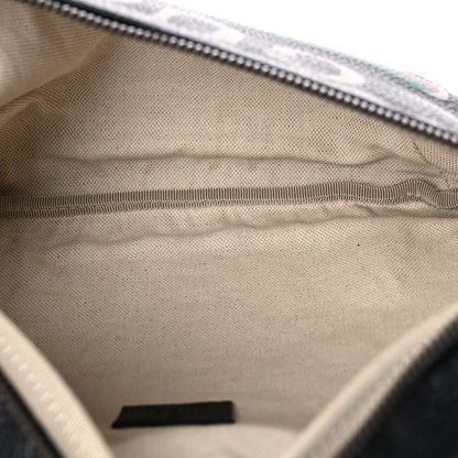 Gucci Grained Calfskin Logo Belt Bag Black 4 of 9