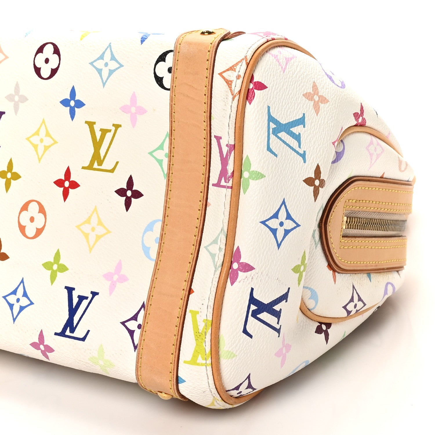 Louis Vuitton Monogram Multicolor Priscilla White 9 of 9